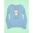 thumbnail image 3 of Let It Snow Owl. Long Sleeve Toddler -Image by Shutterstock,  4 Toddler, 3 of 4
