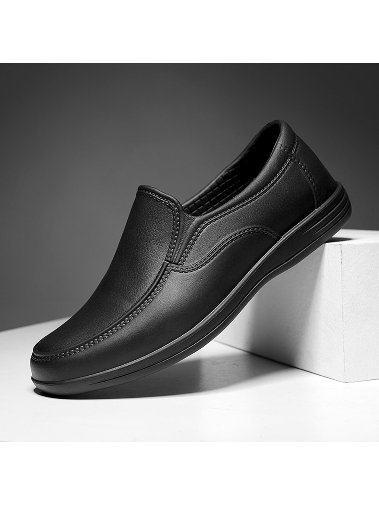 Chaussure de Cuisine Homme Antidérapante et Imperméable - Noir