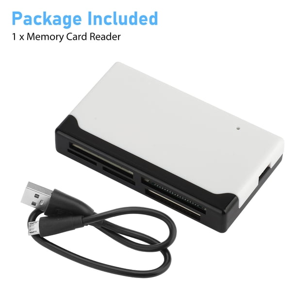 TSV 6-in-1 USB 3.0 Card Reader for TF, Micro SD, XD, CF, M2, MS