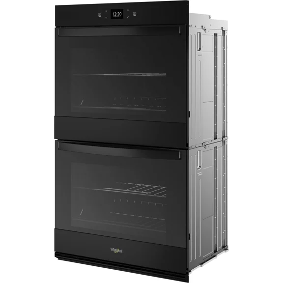 Whirlpool 27 Inch Double Thermal Self Clean Oven WOED5027LB