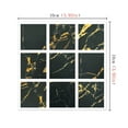 thumbnail image 3 of Bouanq Home Decor Garden Decor 1Set 10pc Self-Adhesive Tiles Sticker 3D Peel And Tiles Wall Sticker Kitchen Bathroom Wall Sticker DIY Waterproof Wall Stickers Clearance, 3 of 3
