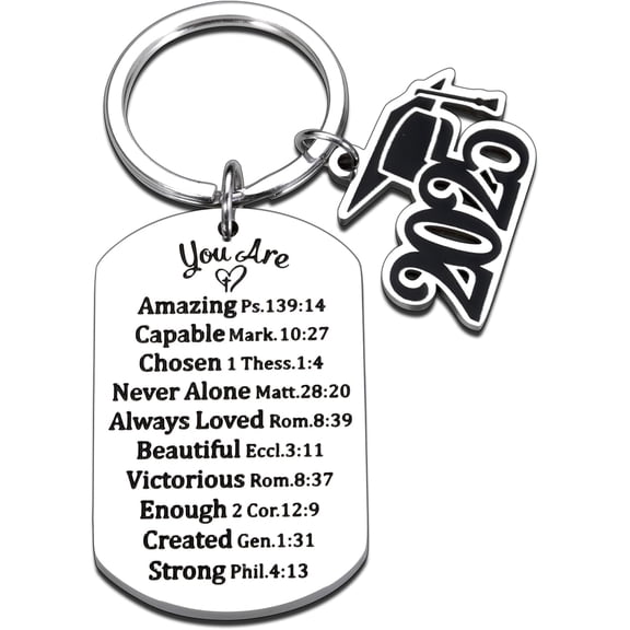 Purchase Products Class of 2025 Keychain, Exchange Student Gift, Female College Graduation Gift, Senior 2025 Senior Night Gift, Christian Graduation 2025 Teen Girl Gift, 8th Grade Graduation Gift