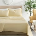 thumbnail image 4 of Kindlier 100% Organic Cotton Sheet Set – Deep Pocket Bedding Set Queen, Ivory, 4 of 5