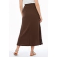 thumbnail image 4 of Jessica London Women's Plus Size Cotton Gauze A-Line Midi Skirt, 4 of 4