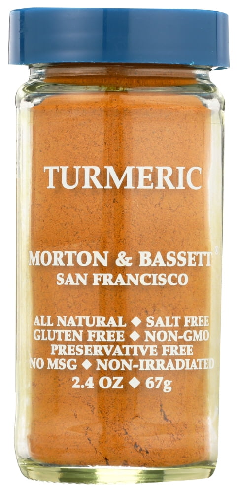 Morton And Bassett Seasoning Tumeric, 2.4 oz