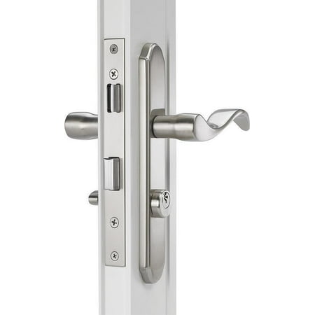 Exterior Door Lockset - Hampton & Wright Products 0586339 Hampton Serenade Mortise Single Cylinder Door Lever Lockset, Keyed - Solid Brass