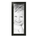 thumbnail image 2 of ArtToFrames 6" x 16" Black Picture Frame, 6x16 inch Black MDF Poster Frame (WOM-4102),  Pack, 2 of 8