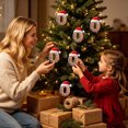 thumbnail image 3 of 26 Letters Christmas Tree Hanging Ornaments, Personalized Pendants for Holiday Decor, 3 of 7