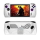 thumbnail image 1 of Carcasa de consola de TPU suave anticaída con soporte para ASUS Rog Ally (blanco), 1 of 7