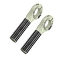 thumbnail image 5 of 2Pcs Mountain Bike Handlebar Ends Hand Grip Comfortable High Strength 22.2mm 7/8" Ends Bar Ends for Road Bike Parts Milk Tea Gray, 5 of 8