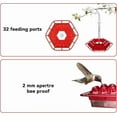 thumbnail image 6 of Hummingbird Feeders for Outdoors, Hummingbird Feeder and Built-in Ant Moat, 30 Feeder Ports, Hummingbird Feeders for Outdoors Hanging Ant and Bee Proof, 6 of 6