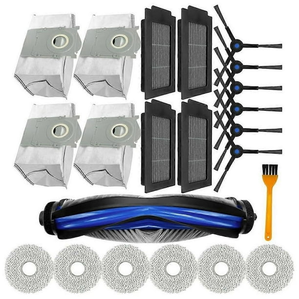 For Ecovacs Deebot T50 PRO Robot Vacuum Cleaner Parts Replace Main Brush Hepa Filters Side Brush Dus
