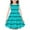 Blue, variant on AJTQTH Sundress for Girls Round Neck Sleeveless Cute Striped Colorblocked Gowns Frocks Stylish Tunic Flowy Midi Dress Summer Casual Slim Fit Clothes for Party School Army Green 4 Years