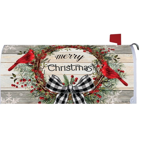 Berry Wreath 4968MM Mailbox Makeover