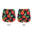 thumbnail image 6 of Goofa Tomatoes Printed Women 2 in 1 Running Shorts,Quick Dry Athletic Workout Shorts,High Waisted Athletic Shorts with Liner Pockets-, 6 of 9