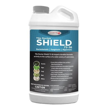 Shield Antimicrobial Protection - Prevent Odor Causing Bacteria, Mold, Mildew, Algae - Turn Laundry Antimicrobial, Turn any Hard Surface Antimicrobial. 32 oz.