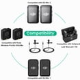 thumbnail image 2 of Paquete de 2 micrófonos Lavalier para DJI Mic 2 y Rode Wireless GO 2, 2 of 7