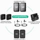 thumbnail image 2 of Paquete de 2 micrófonos Lavalier para DJI Mic 2 y Rode Wireless GO 2, 2 of 7