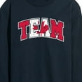 thumbnail image 3 of Instant Message - Team Canada - Men's Long Sleeve T-Shirt, 3 of 6
