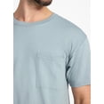 thumbnail image 4 of Athletic Works Men's and Big Men's Cotton Pocket Tee, Sizes XS-5XL and Tall Sizes, 4 of 5