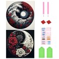 thumbnail image 1 of Juego 2 Piezas Wdftyju Diamantes Flores Yin y Yang 30*30cm, 1 of 9