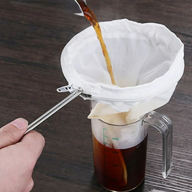 Ultra Fine Mesh Strainer Bags- 3Pcs Reusable Jelly Strainer Stand with  Stainless Steel Handle Frame-…See more Ultra Fine Mesh Strainer Bags- 3Pcs