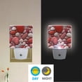 thumbnail image 6 of Stones Red Night Light LED Dusk to Dawn Auto Sensor Night Lamp Plug-in Nightlight for Bedroom Hallway Kitchen 2 PCs, 6 of 7