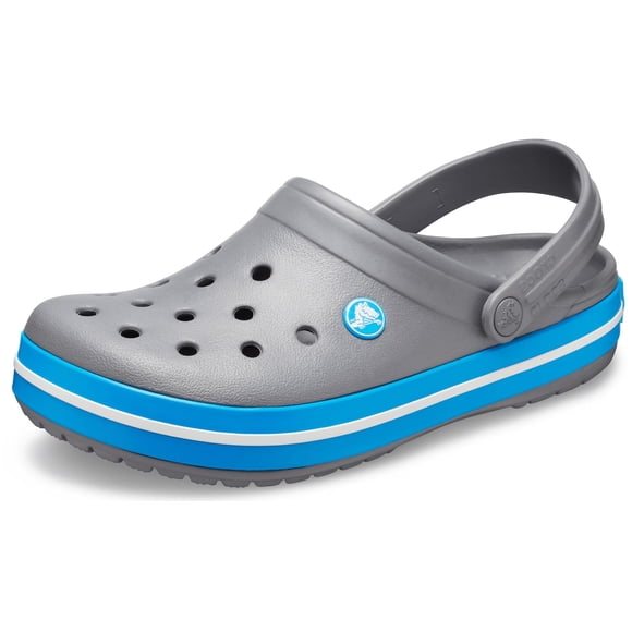 Sandalia Crocs Crocband Zueco Carbón Océano Talla US 14 Mujer/12 Hombre