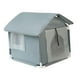 thumbnail image 1 of Refugio para gatos callejeros Salvador casa para mascotas cueva portátil impermeable cama para mascotas gris, 1 of 10