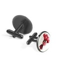 thumbnail image 2 of Valentine's Day Elegant Stainless Steel Men's Cufflinks Set for Formal Attire, Made of Stainless Steel, Ideal for Weddings and Business Meetings, 2 of 6