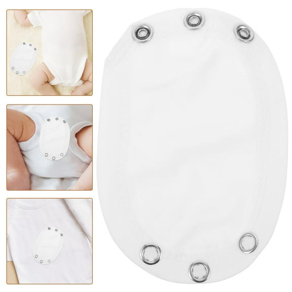 PBPBOX Snap Extender for Baby Bodysuit Extender White 1Set Breathable