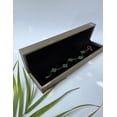 thumbnail image 2 of Pulsera Trébol Enchapado Oro 18k Unisex Con Estuche De Lujo Verde, 2 of 4