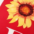 thumbnail image 5 of Mainstays 2-pack Home Sunflower Reversible Outdoor Throw Pillow, 16 inch, Red, 5 of 7