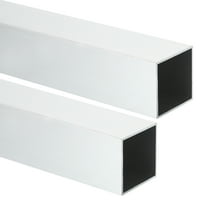 Uxcell 6063 Aluminum Square Tubing,1.5"x1.5"x16" Long 0.04" Wall Thick 2pcs