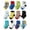 Style2, variant on TELOLY 12Pairs Kids Socks,5-7Years Old Non Slip Socks,Mid-Calf Length Baby Girl Socks,Style9,Xl
