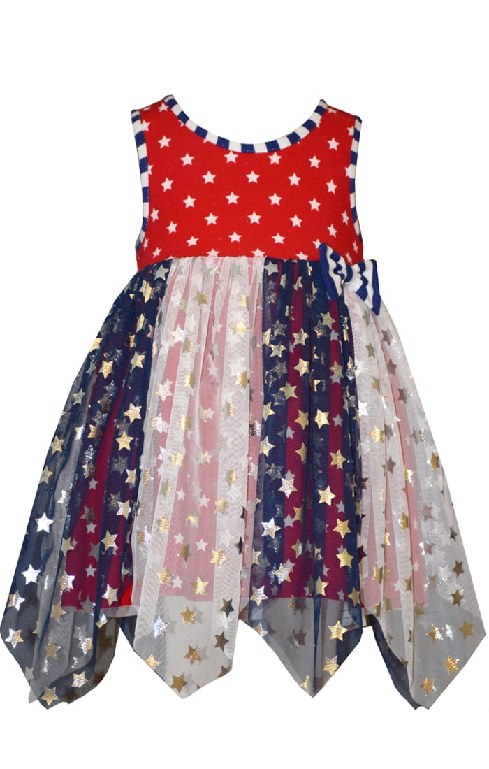 bonnie jean patriotic dress
