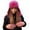 Hot Pink, variant on 1PC Hat Ladies High Women&Men Warm Hat The Girls Boy Warm Snowflake Knit Hats Winter Hates One Size