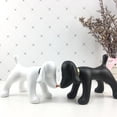 thumbnail image 2 of Juego de 2 Adornos de Perro de Pie de Dibujos Animados de Estilo Nórdico, Estatuil de Perro, Regalos para Baoblaze Figurilla de resina de dibujos animados, 2 of 8