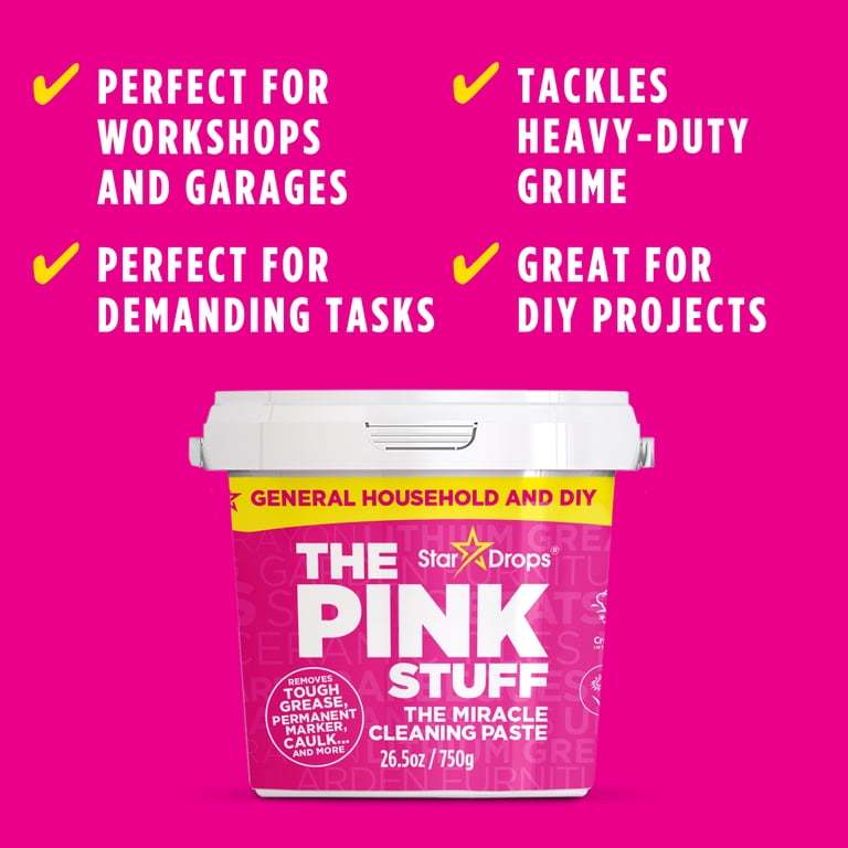 The Pink Stuff Miracle Cleaning Paste, 26.5 oz. photo 2