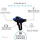 thumbnail image 2 of Arnés para perros ShawnCo Essential Electric Blue para perros, 2 of 5