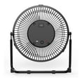 thumbnail image 2 of OPOLAR 9 in. 2 Speeds Battery Operated USB Desk Fan in Black, 2 of 7