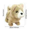 thumbnail image 3 of Decorland Robotic Puppy Interactive Lifelike Electronic Pet with Barking and Walking Motions 1-Pack 5.91 in L x 4.33 in W x 3.94 in H, 3 of 5