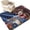 Freedom Blue, Patriot Red, variant on Eagle Pumpkins Fall Area Rugs 4'x6', Washable Small Throw Rugs for Office Bathroom, Blue Floral Patriotic Thanksgiving Indoor Outdoor Rug Non-Slip Low Pile Carpet Runner Reversible Floor Mats