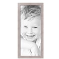 thumbnail image 2 of ArtToFrames 11" x 26" Gray Oak Picture Frame, 11x26 inch Brown MDF Poster Frame (WOM-4300),  Pack, 2 of 8