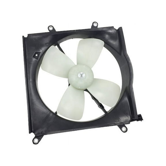 Auxiliary Fan Assembly - Compatible with 1988 - 1992 Toyota Corolla 1.6L 4-Cylinder 1989 1990 1991
