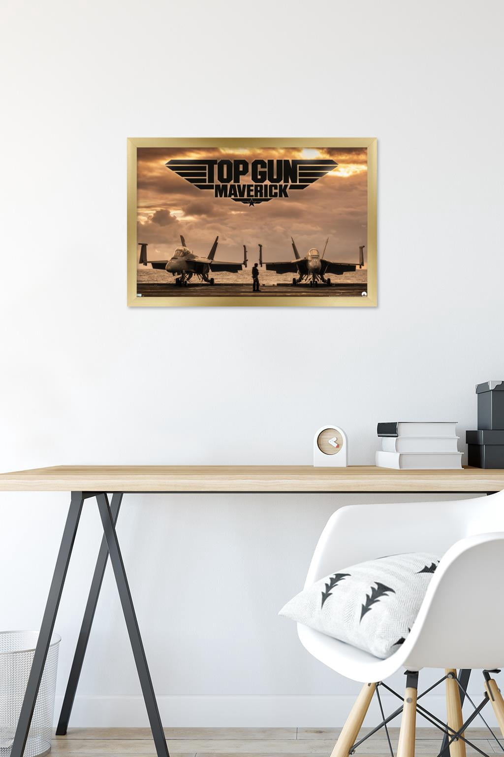 Top Gun: Maverick - Deck Wall Poster, 14.725" x 22.375" Framed