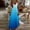 Sky Blue, variant on SMihono Summer Dresses for Women 2025 Vacation Slip Dress Spaghetti Strap Gradient Maxi Dresses Casual Sundress Hot Pink L