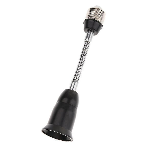 Bendable E27 To E27 Socket Extender Adapter Flexible Light Bulb Socket Converter