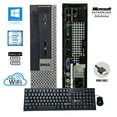 thumbnail image 3 of Dell Optiplex 9020 USFF Computer Intel Core i5 4570S 8GB RAM 1TB HDD Windows 10 Professional Free New Keyboard, Mouse, PowerCord, WiFi Refurbished, 3 of 4