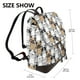 thumbnail image 2 of Easygdp French Bulldog 2 Mochila de Cuero para Mujeres, Bolso de Hombro, Bolsos de Mano de Moda para Trabajo y Viajes, 2 of 4